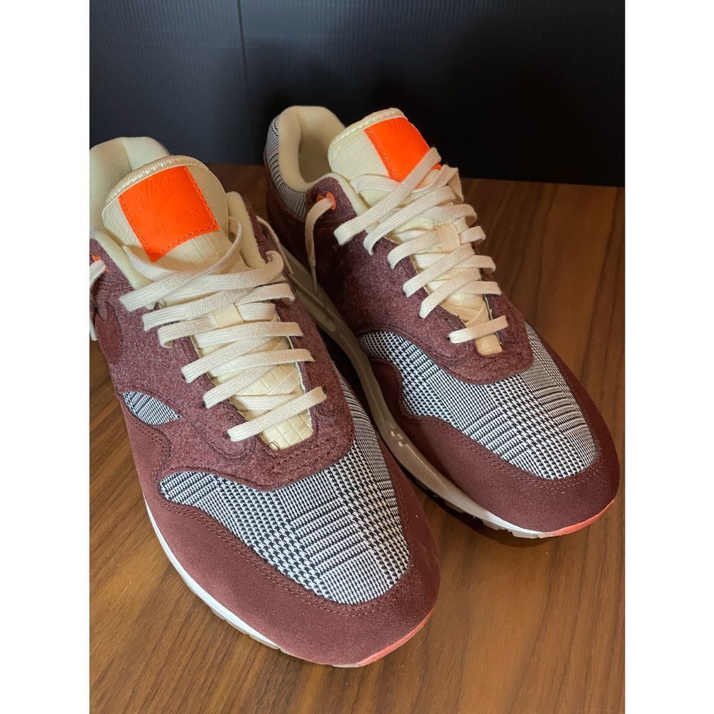 Vintage Nike Air Max 1 Houndstooth Bronze Eclipse Orange CT1207-200 Men's